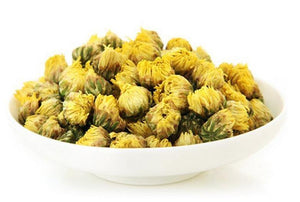 Chrysanthemum Tea质选头采杭白菊胎菊王-中国地理标志保护产品/气味香甜/均匀饱满/安全无熏硫/明目清火