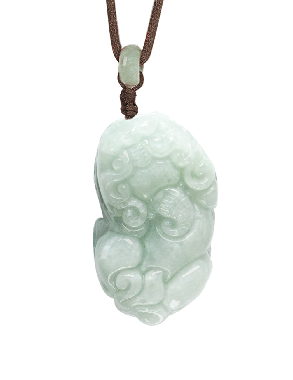 Pi Xiu Jade Necklace | Genuine Jadeite Jade Pendant Necklace | Dahlia