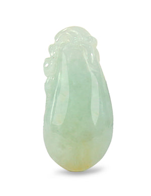 Fu Lu Shou Jade Necklace Pendant Jadeite Jade Green Chinese Good Luck Dahlia Stone Gemstone Certified Genuine fortune