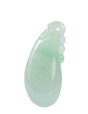 Fu Lu Shou Jade Necklace Pendant Jadeite Jade Green Chinese Good Luck Dahlia Stone Gemstone Certified Genuine fortune