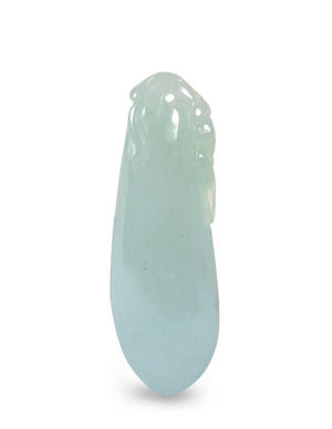 Fu Lu Shou Jade Necklace Pendant Jadeite Jade Green Chinese Good Luck Dahlia Stone Gemstone Certified Genuine fortune