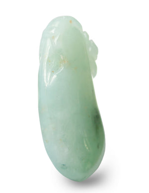 Fu Lu Shou Jade Necklace Pendant Jadeite Jade Green Chinese Good Luck Dahlia Stone Gemstone Certified Genuine fortune