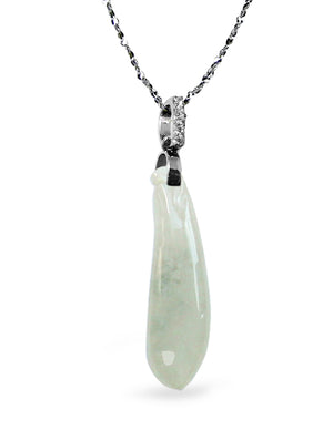 Fu Lu Shou Jade Necklace Pendant Jadeite Jade Green Chinese Good Luck Dahlia Stone Gemstone Certified Genuine fortune