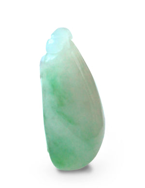 Fu Lu Shou Jade Necklace Pendant Jadeite Jade Green Chinese Good Luck Dahlia Stone Gemstone Certified Genuine fortune