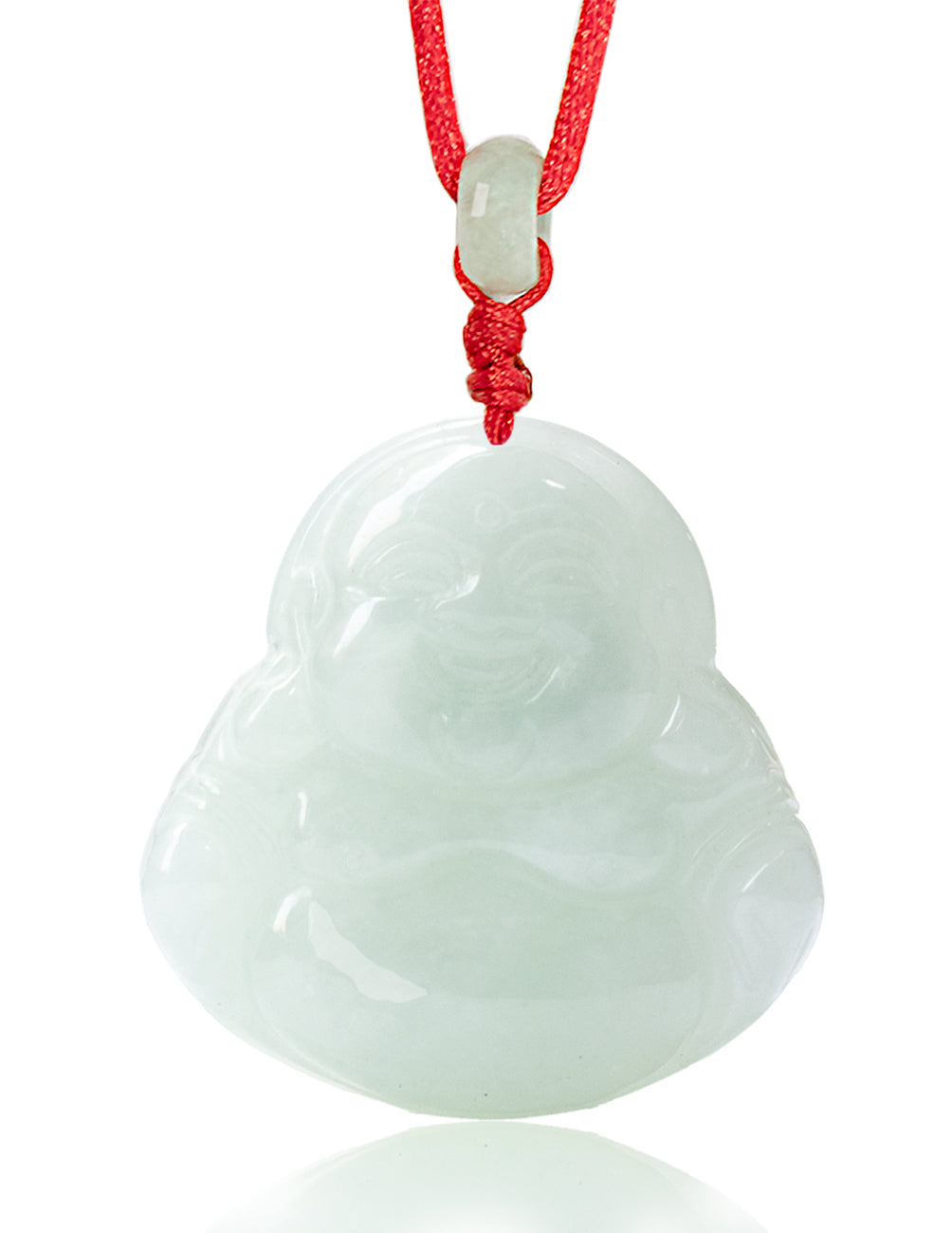 Genuine Green Jade Buddha Necklace | Gogo Lush | Reviews on Judge.me