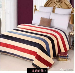 Dahlia Woolen Blanket 顶级云貂绒加厚毛毯空调被 居家旅游新生入校必备