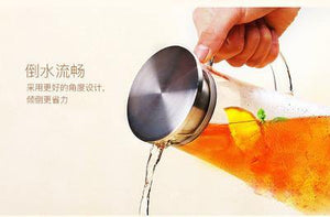 Borosilicate Glass Clear Pitcher 高硼硅玻璃凉热水壶