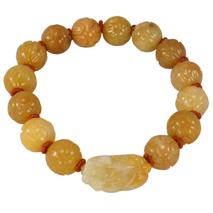 Pi Xiu Dragon Jade Bracelet Jadeite Jade Green Chinese Good Luck Dahlia Stone Gemstone Certified Real fortune
