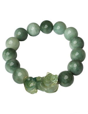 Jade Bracelet | Jade Intricate Pi Xiu Dragon Bracelet | Dahlia