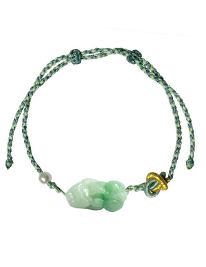 Jade Bracelet | Jade Intricate Pi Xiu Dragon Bracelet | Dahlia