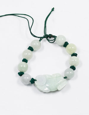 Jade Bracelet | Jade Intricate Pi Xiu Dragon Bracelet | Dahlia