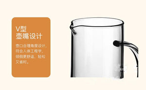 Borosilicate Glass Clear Pitcher 高硼硅玻璃凉热水壶