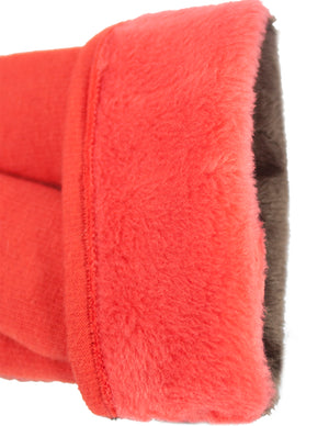 Houndstooth Accent Touchscreen Gloves