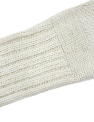 Angora Blend Long Arm Warmer Gloves Winter - Dahlia