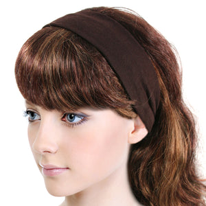 Simple Solid Color Stretch Headband