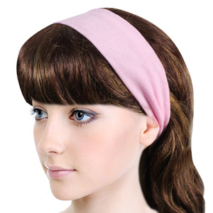 Simple Solid Color Stretch Headband