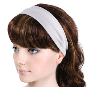 Simple Solid Color Stretch Headband
