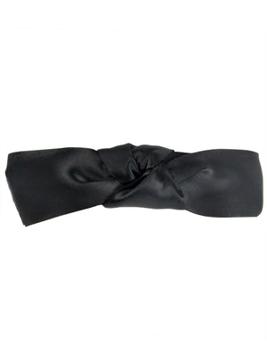 Girl's Satin Holiday Ribbon Bow Headband