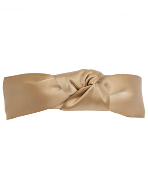 Girl's Satin Holiday Ribbon Bow Headband