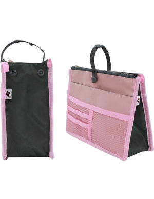 [product type] | Nifty Patented Handbag Purse Organizer Insert - 18 Compartments | Dahlia