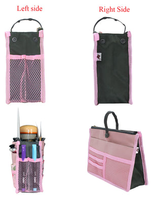 [product type] | Nifty Patented Handbag Purse Organizer Insert - 18 Compartments | Dahlia
