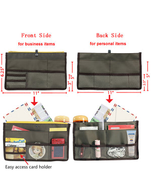 Tidy Patented Handbag Purse Organizer Insert