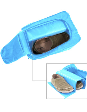 [product type] | Dahlia Easy Travel Organizer - Portable Shoe Bag | Dahlia