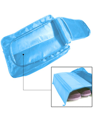 [product type] | Dahlia Easy Travel Organizer - Portable Shoe Bag | Dahlia
