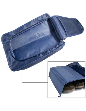 [product type] | Dahlia Easy Travel Organizer - Portable Shoe Bag | Dahlia