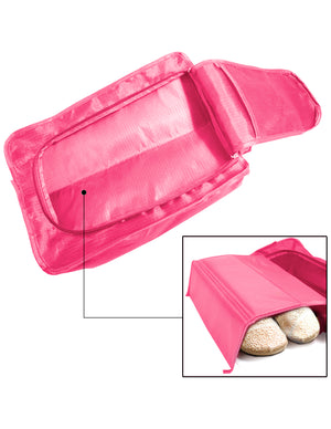 [product type] | Dahlia Easy Travel Organizer - Portable Shoe Bag | Dahlia