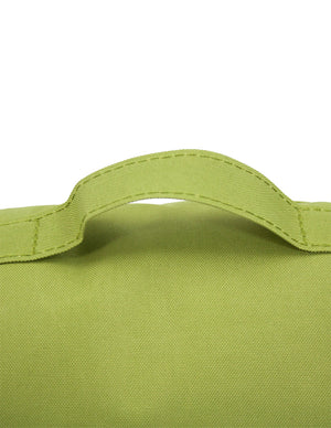 [product type] | Dahlia Easy Travel Organizer - Convenient Toiletry Bag - Green | Dahlia