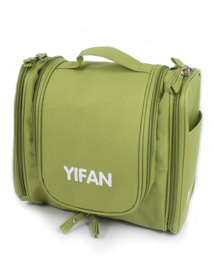 Dahlia Easy Travel Organizer - Convenient Toiletry Bag - Green