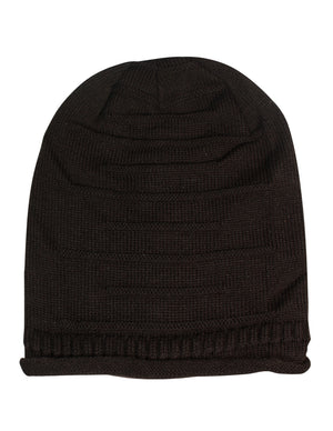 Men's Knit Slouchy Beanie, Soft & Warm Hat