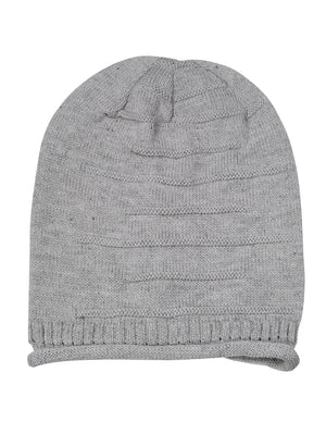 Men's Knit Slouchy Beanie, Soft & Warm Hat