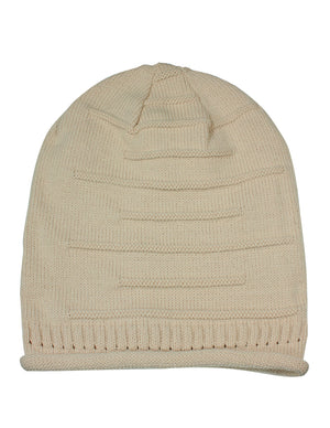 Men's Knit Slouchy Beanie, Soft & Warm Hat