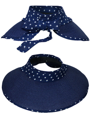 Dahlia Belted Polka Dot Bucket Sun Hat