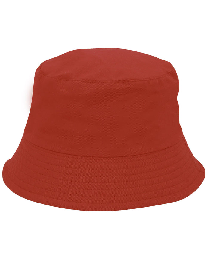 Reversible Sun Bucket Hat - Red and Pink