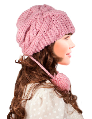 Multi-Use Two in One Knitted Hat Neck Scarf