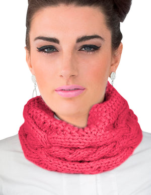 Multi-Use Two in One Knitted Hat Neck Scarf