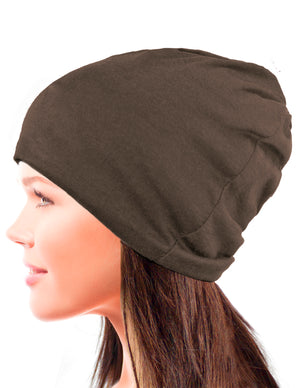 Multi-Function Beanie Hat - Open Solid Color