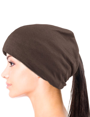 Multi-Function Beanie Hat - Open Solid Color