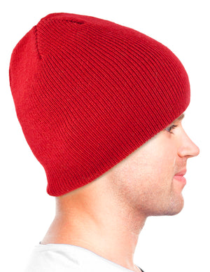 Men's Knit Beanie, Soft & Warm Hat