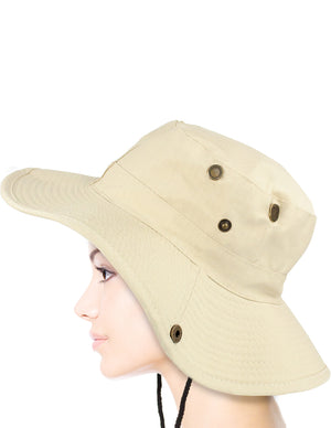 Solid Color Boonie Bucket Summer Sun Hat