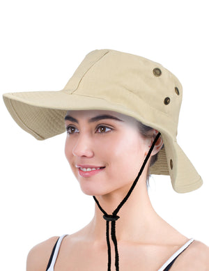 Solid Color Boonie Bucket Summer Sun Hat