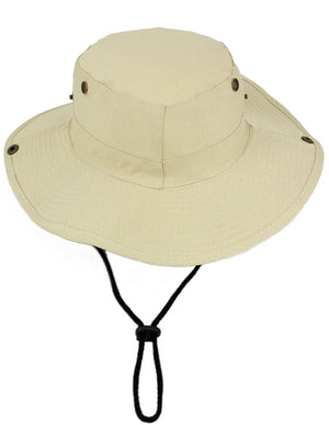 Solid Color Boonie Bucket Summer Sun Hat