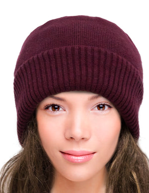 Dual Layer Reversible Beanie Hat