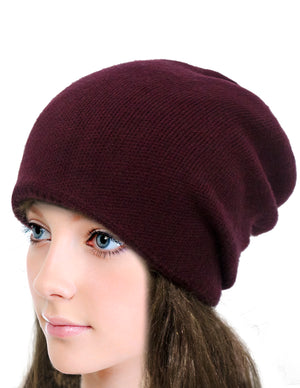 Dual Layer Reversible Beanie Hat