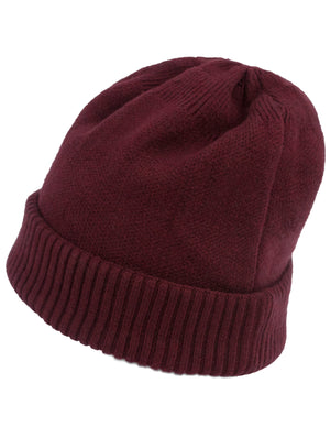 Dual Layer Reversible Beanie Hat