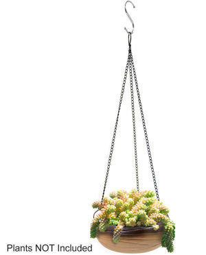 Ceramic Hanging Planter Flower Pot | Planter Plant Saucer | Dahlia