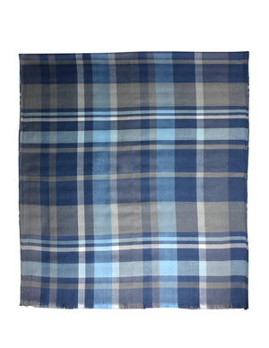 Casual Chic Plaid Stripes Long Scarf
